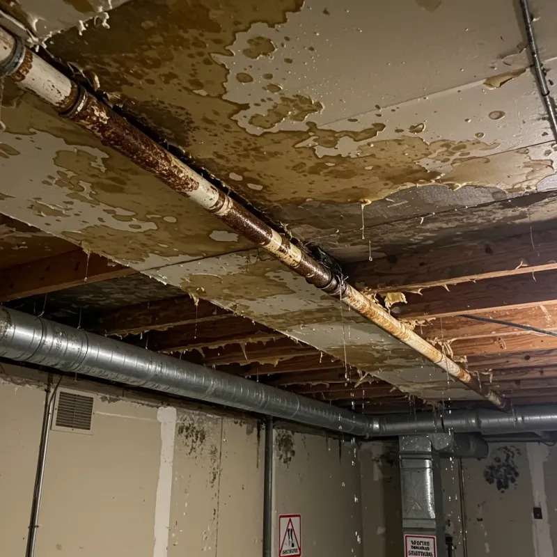 Ceiling Water Damage Repair in Milam, TX